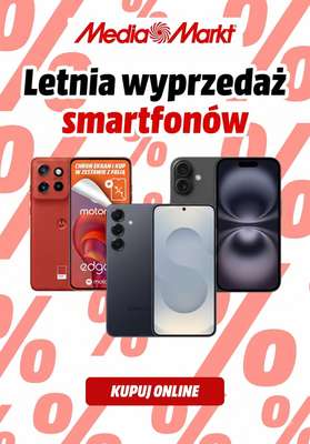 Media Markt - gazetka promocyjna Letnia wyprzedaż smartfonów od środy 12.08 do środy 19.08