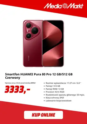 Media Markt - gazetka promocyjna Letnia wyprzedaż smartfonów od środy 12.08 do środy 19.08 - strona 6