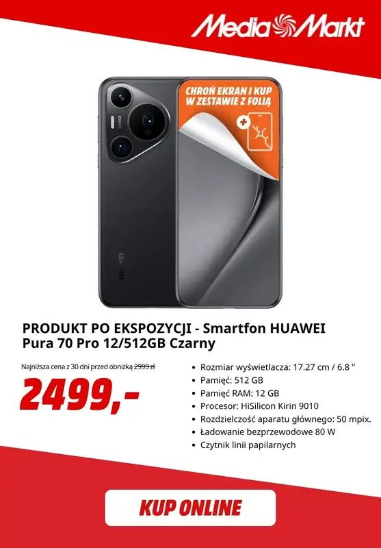 Media Markt - gazetka promocyjna Letnia wyprzedaż smartfonów od środy 12.08 do środy 19.08 - strona 8