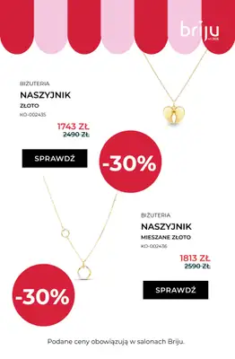 Briju - gazetka promocyjna Wyprzedaż do -70% od środy 12.08 do niedzieli 30.08 - strona 11
