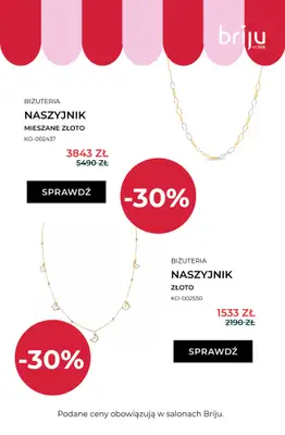 Briju - gazetka promocyjna Wyprzedaż do -70% od środy 12.08 do niedzieli 30.08 - strona 12