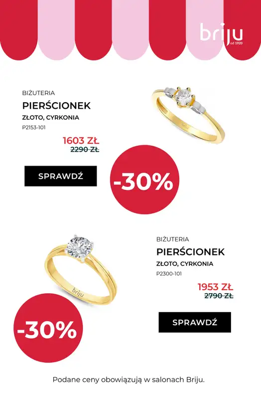 Briju - gazetka promocyjna Wyprzedaż do -70% od środy 12.08 do niedzieli 30.08 - strona 17