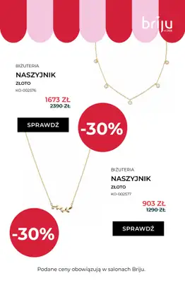Briju - gazetka promocyjna Wyprzedaż do -70% od środy 12.08 do niedzieli 30.08 - strona 13