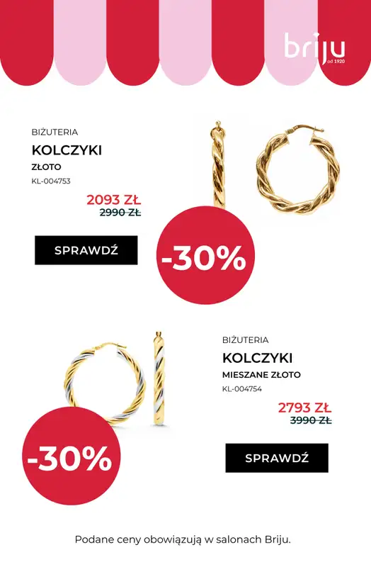 Briju - gazetka promocyjna Wyprzedaż do -70% od środy 12.08 do niedzieli 30.08 - strona 4