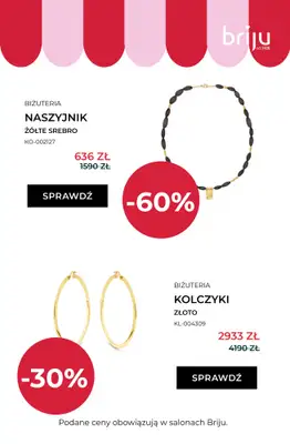 Briju - gazetka promocyjna Wyprzedaż do -70% od środy 12.08 do niedzieli 30.08 - strona 3