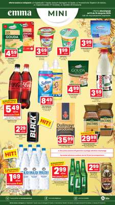 emma MARKET - gazetka promocyjna Oferta spożywcza Emma Mini od czwartku 13.08 do środy 19.08