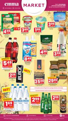 emma MARKET - gazetka promocyjna Oferta spożywcza Emma Market od czwartku 13.08 do środy 19.08