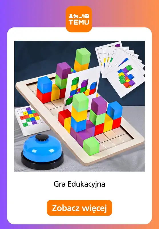 Temu - gazetka promocyjna Gry i zabawki od czwartku 13.08  - strona 9