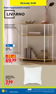 Lidl - gazetka promocyjna Katalog od poniedziałku 10.08 do piątku 14.08 - strona 48