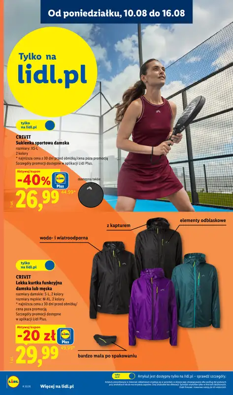 Lidl - gazetka promocyjna Katalog od poniedziałku 10.08 do piątku 14.08 - strona 18