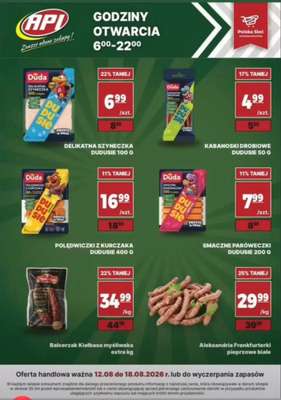 API Market - gazetka promocyjna Gazetka od środy 12.08 do wtorku 18.08 - strona 2