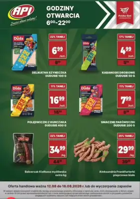API Market - gazetka promocyjna Gazetka od środy 12.08 do wtorku 18.08 - strona 2