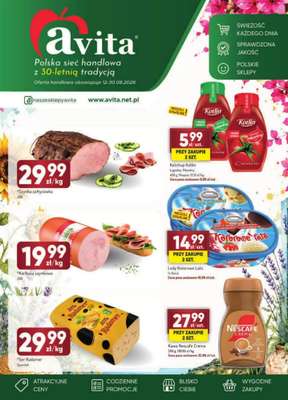 Avita - gazetka promocyjna Gazetka od środy 12.08 do niedzieli 30.08