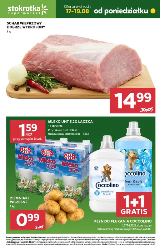 Stokrotka - gazetka promocyjna Hity na start  