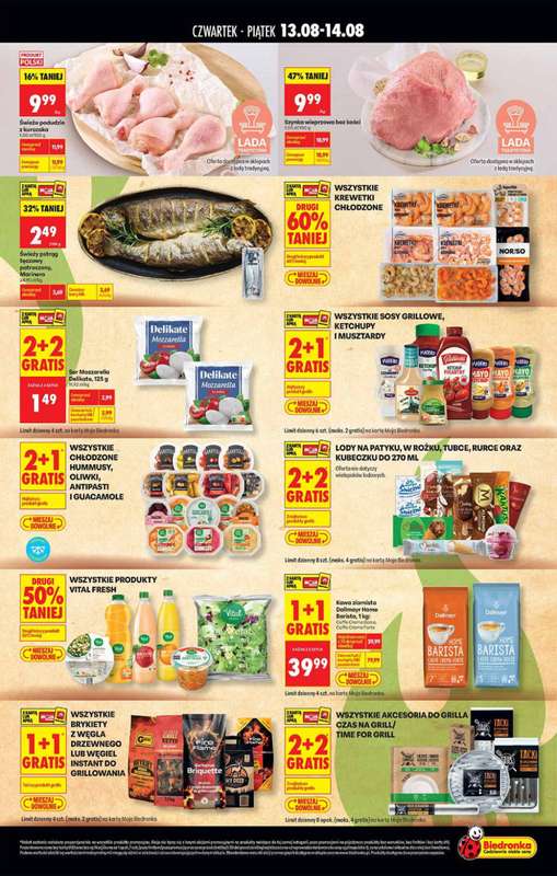 Biedronka - gazetka promocyjna Smakuj chwile z grillem od czwartku 13.08 do piątku 14.08 - strona 2