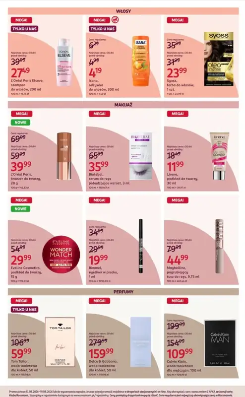 Rossmann - gazetka promocyjna Gazetka od czwartku 13.08 do środy 19.08 - strona 5