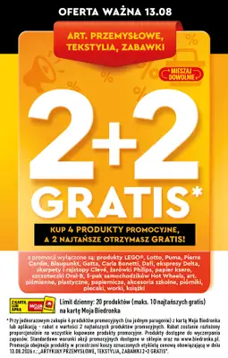 Biedronka - gazetka promocyjna Przygotuj się na długi weekend od czwartku 13.08 do piątku 14.08 - strona 4