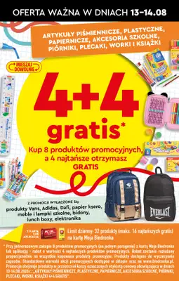 Biedronka - gazetka promocyjna Przygotuj się na długi weekend od czwartku 13.08 do piątku 14.08 - strona 5