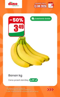 Dino - gazetka promocyjna Specjalna oferta na 13.08.2026 - promocje spoza gazetki od czwartku 13.08 do czwartku 13.08 - strona 2