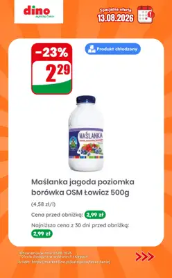 Dino - gazetka promocyjna Specjalna oferta na 13.08.2026 - promocje spoza gazetki od czwartku 13.08 do czwartku 13.08 - strona 12