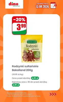 Dino - gazetka promocyjna Specjalna oferta na 13.08.2026 - promocje spoza gazetki od czwartku 13.08 do czwartku 13.08 - strona 9