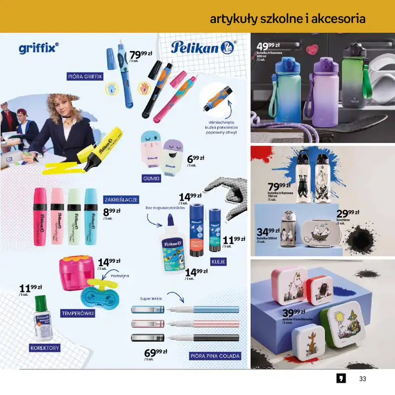 Empik - gazetka promocyjna Katalog Back to School od czwartku 13.08 do wtorku 25.08 - strona 33