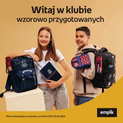 Empik - gazetka promocyjna Katalog Back to School od czwartku 13.08 do wtorku 25.08