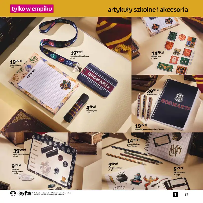 Empik - gazetka promocyjna Katalog Back to School od czwartku 13.08 do wtorku 25.08 - strona 17