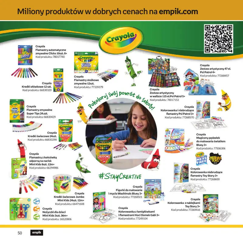 Empik - gazetka promocyjna Katalog Back to School od czwartku 13.08 do wtorku 25.08 - strona 50