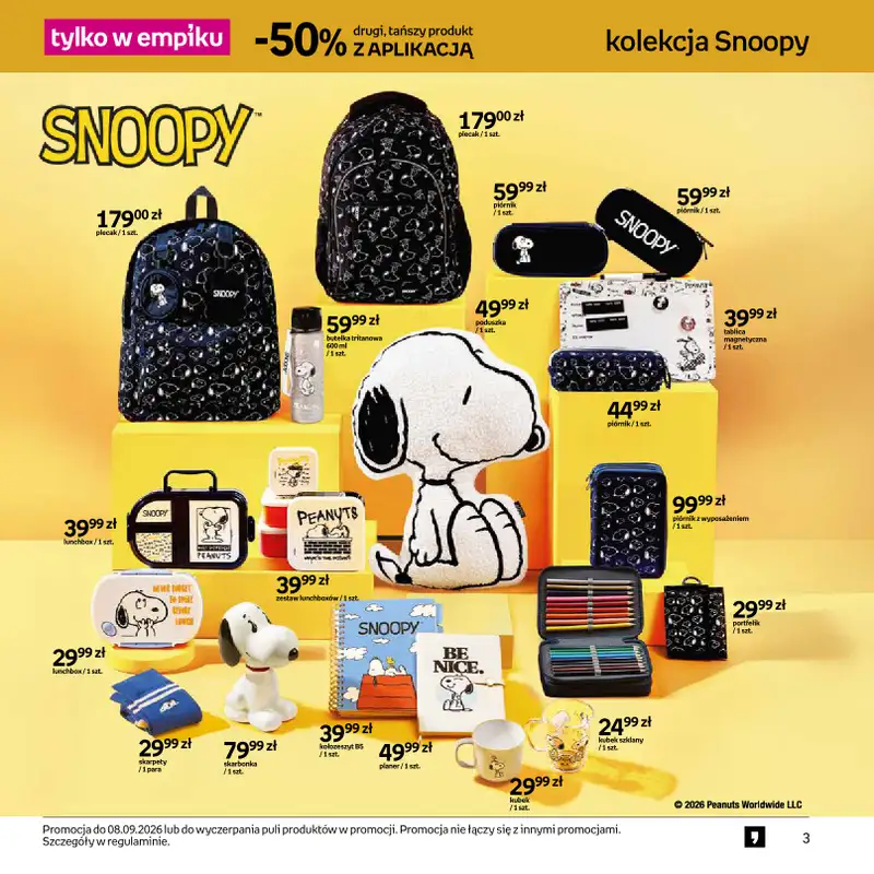 Empik - gazetka promocyjna Katalog Back to School od czwartku 13.08 do wtorku 25.08 - strona 3