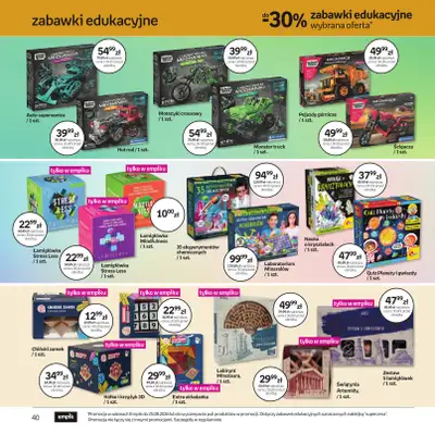 Empik - gazetka promocyjna Katalog Back to School od czwartku 13.08 do wtorku 25.08 - strona 40