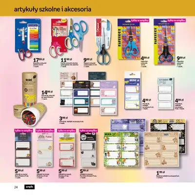 Empik - gazetka promocyjna Katalog Back to School od czwartku 13.08 do wtorku 25.08 - strona 24