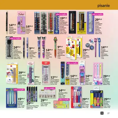 Empik - gazetka promocyjna Katalog Back to School od czwartku 13.08 do wtorku 25.08 - strona 27