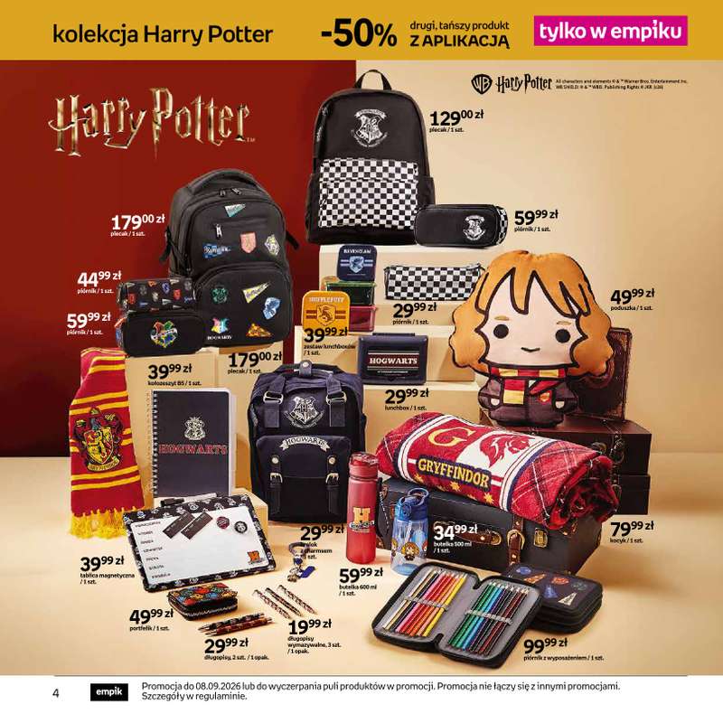 Empik - gazetka promocyjna Katalog Back to School od czwartku 13.08 do wtorku 25.08 - strona 4