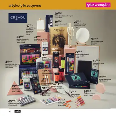 Empik - gazetka promocyjna Katalog Back to School od czwartku 13.08 do wtorku 25.08 - strona 36