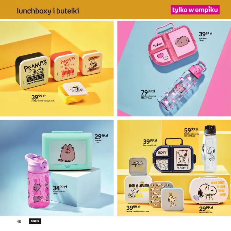 Empik - gazetka promocyjna Katalog Back to School od czwartku 13.08 do wtorku 25.08 - strona 48