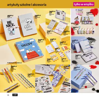 Empik - gazetka promocyjna Katalog Back to School od czwartku 13.08 do wtorku 25.08 - strona 16