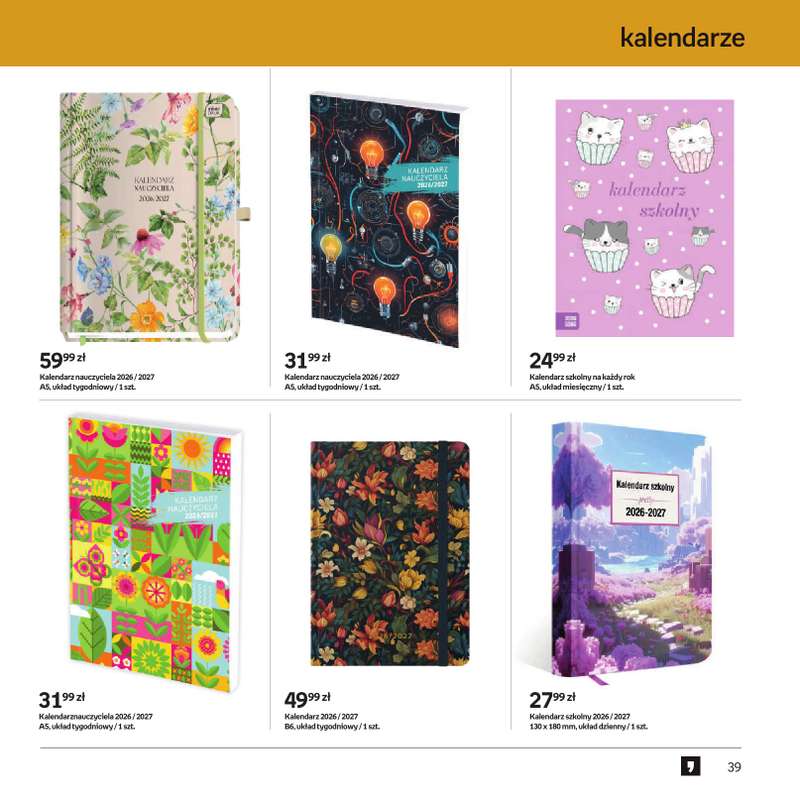 Empik - gazetka promocyjna Katalog Back to School od czwartku 13.08 do wtorku 25.08 - strona 39