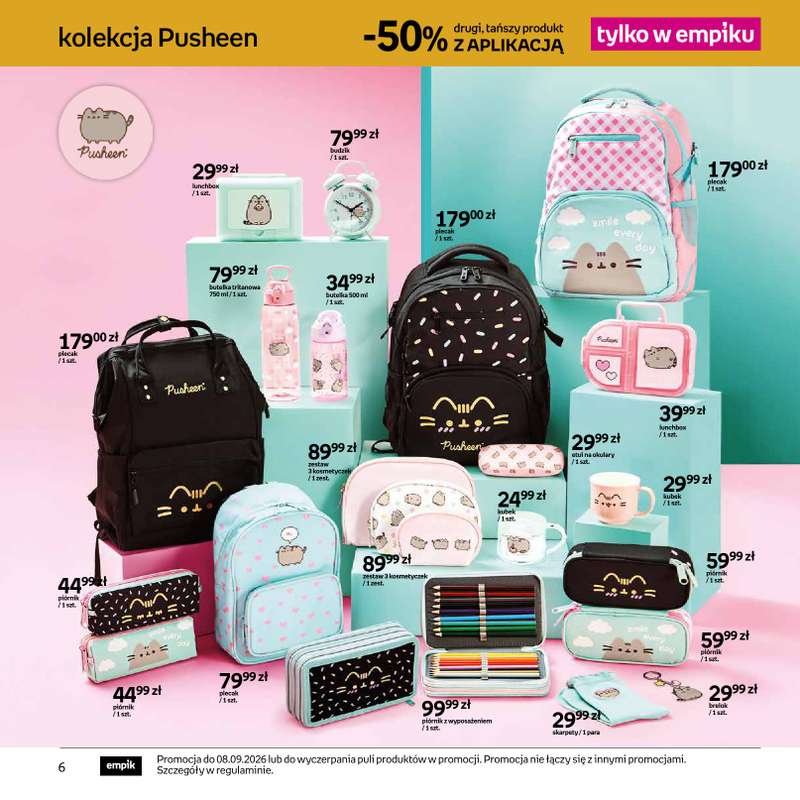 Empik - gazetka promocyjna Katalog Back to School od czwartku 13.08 do wtorku 25.08 - strona 6
