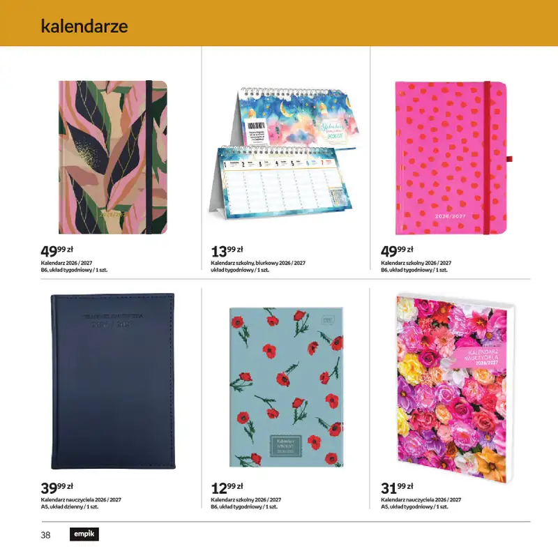 Empik - gazetka promocyjna Katalog Back to School od czwartku 13.08 do wtorku 25.08 - strona 38
