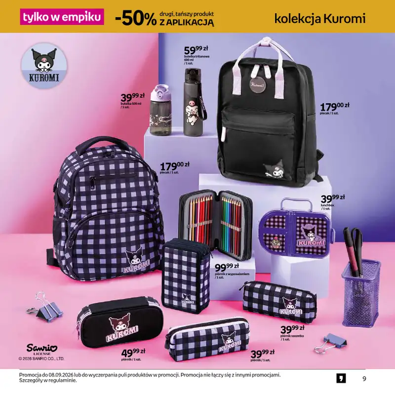Empik - gazetka promocyjna Katalog Back to School od czwartku 13.08 do wtorku 25.08 - strona 9