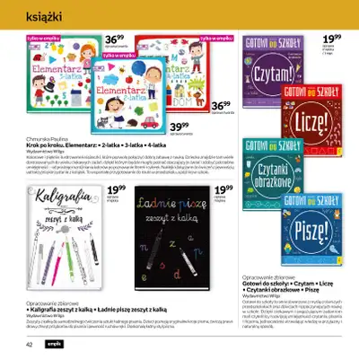 Empik - gazetka promocyjna Katalog Back to School od czwartku 13.08 do wtorku 25.08 - strona 42