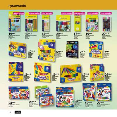 Empik - gazetka promocyjna Katalog Back to School od czwartku 13.08 do wtorku 25.08 - strona 18