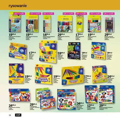 Empik - gazetka promocyjna Katalog Back to School od czwartku 13.08 do wtorku 25.08 - strona 18