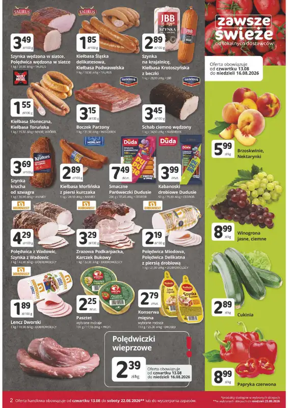 Marketvita - gazetka promocyjna Gazetka  do soboty 22.08 - strona 2