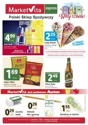 Marketvita - gazetka promocyjna Gazetka Express  do soboty 22.08