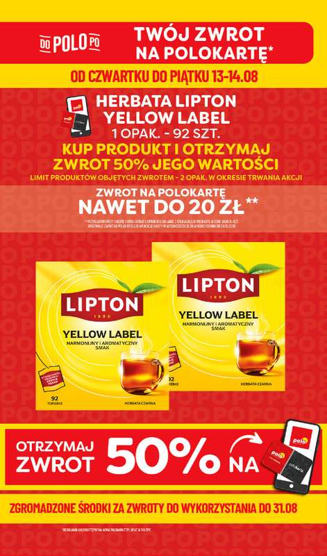 POLOmarket - gazetka promocyjna Super hity na weekend od czwartku 13.08 do piątku 14.08
