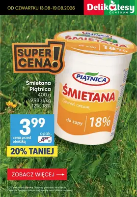Delikatesy Centrum - gazetka promocyjna Najlepsze promocje! od czwartku 13.08 do wtorku 18.08 - strona 8