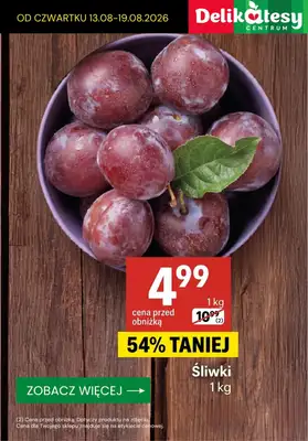 Delikatesy Centrum - gazetka promocyjna Najlepsze promocje! od czwartku 13.08 do wtorku 18.08 - strona 5