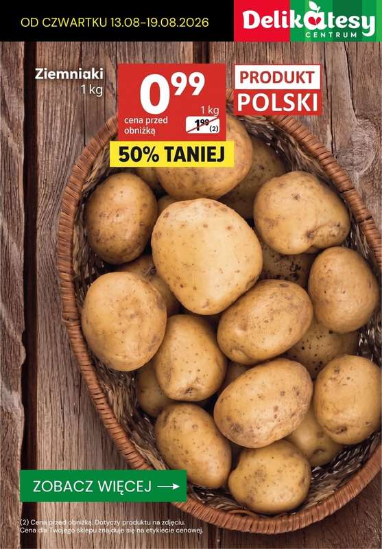 Delikatesy Centrum - gazetka promocyjna Najlepsze promocje! od czwartku 13.08 do wtorku 18.08 - strona 7